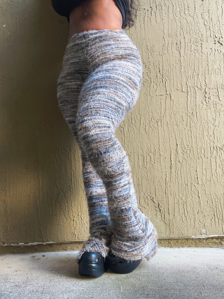 F/W24 Fuzzy stacked Joggers