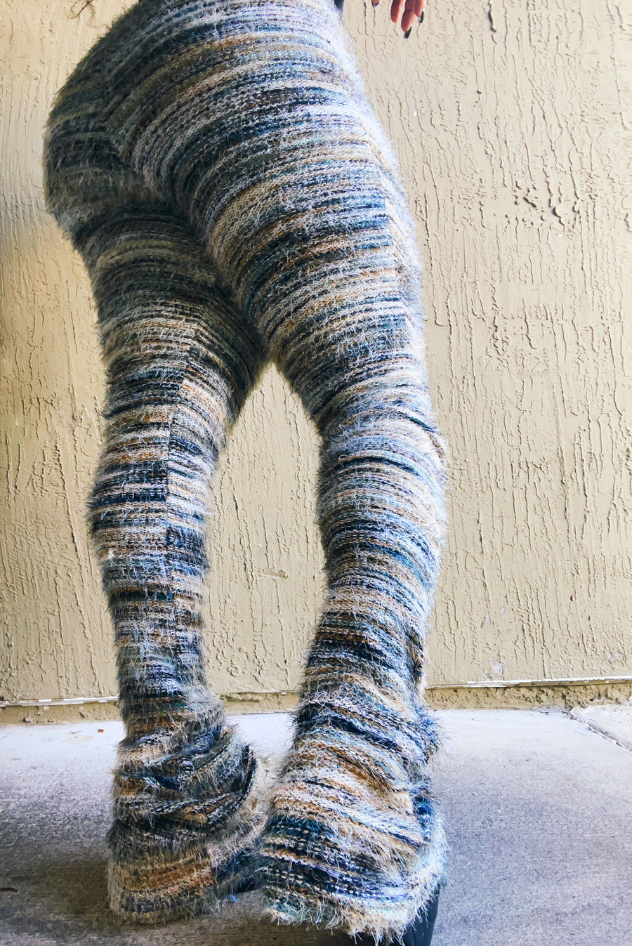 F/W24 Fuzzy stacked Joggers