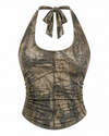 HUNTER HALTER TOP