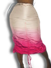 Cape Ombre Ruched Cargo Skirt