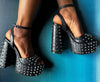 Danger Spike Platform Heels