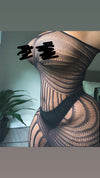 BLAQUE BODY STOCKING DRESS