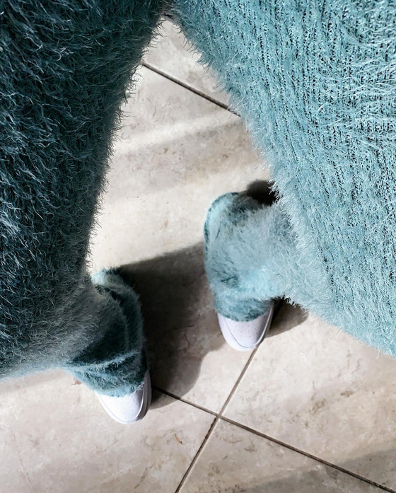 Fuzzy Stacked Pants – MilanChica
