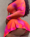 SS21:ORANGE CRUSH 3 PIECE SWIM SET